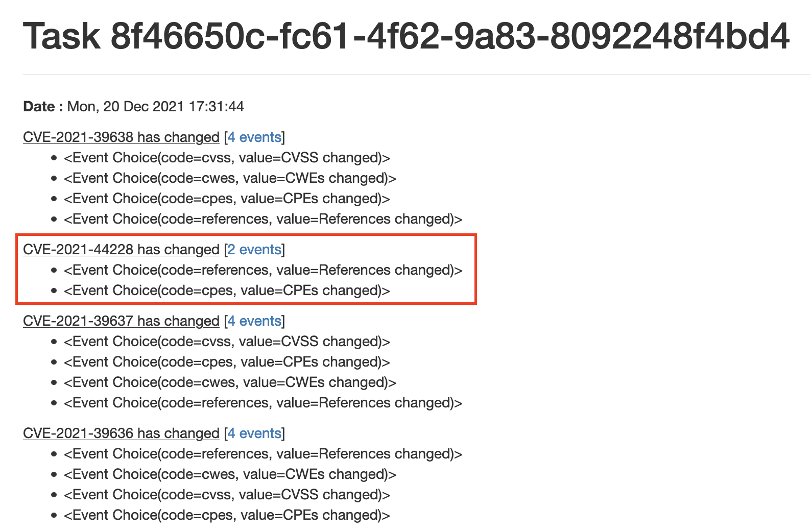 CVE-2021-44228 Change Admin