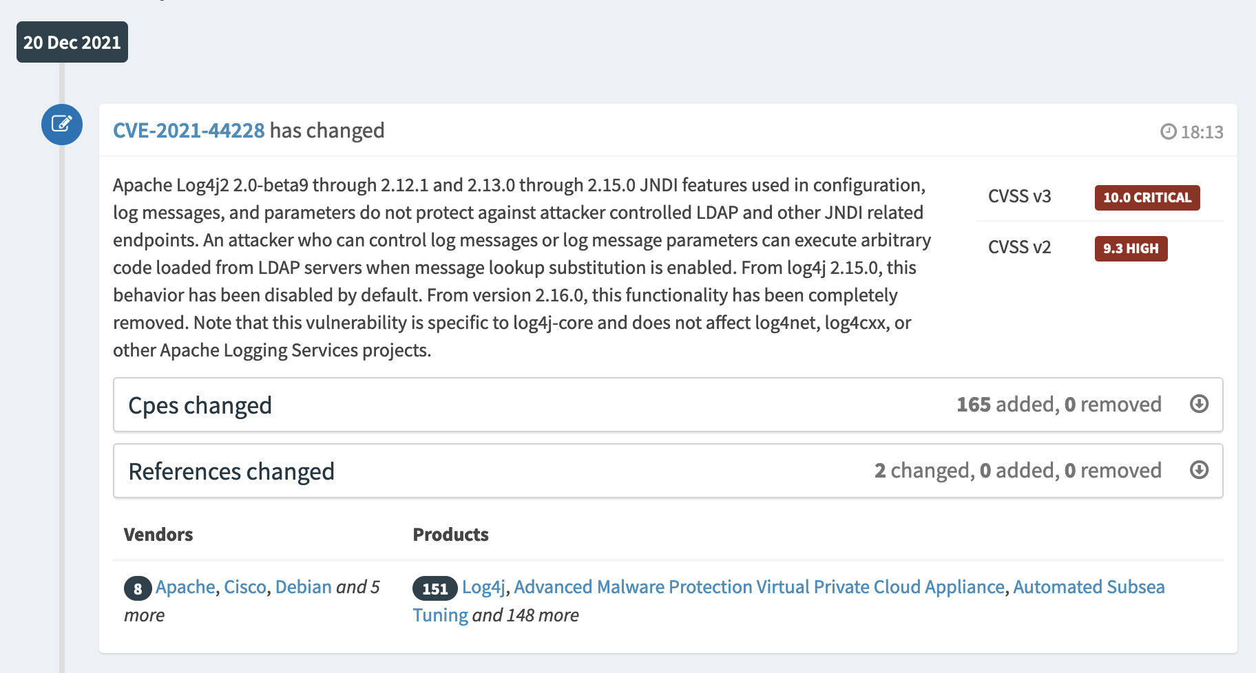 CVE-2021-44228 Change Homepage